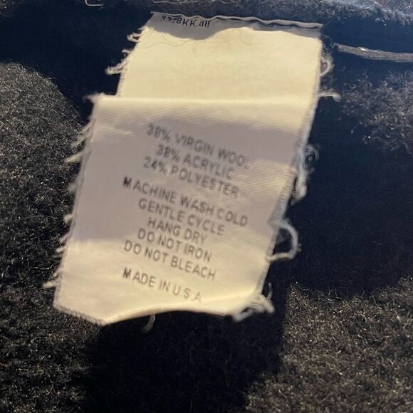 Fjall Gray Wool Blend Button up Jacket with Hood - Picture 6 of 6